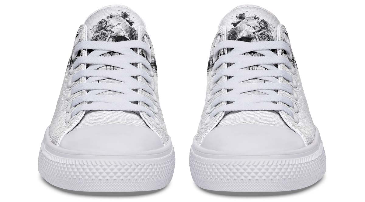 Fashion Print Couple Low-Top Canvas Shoes