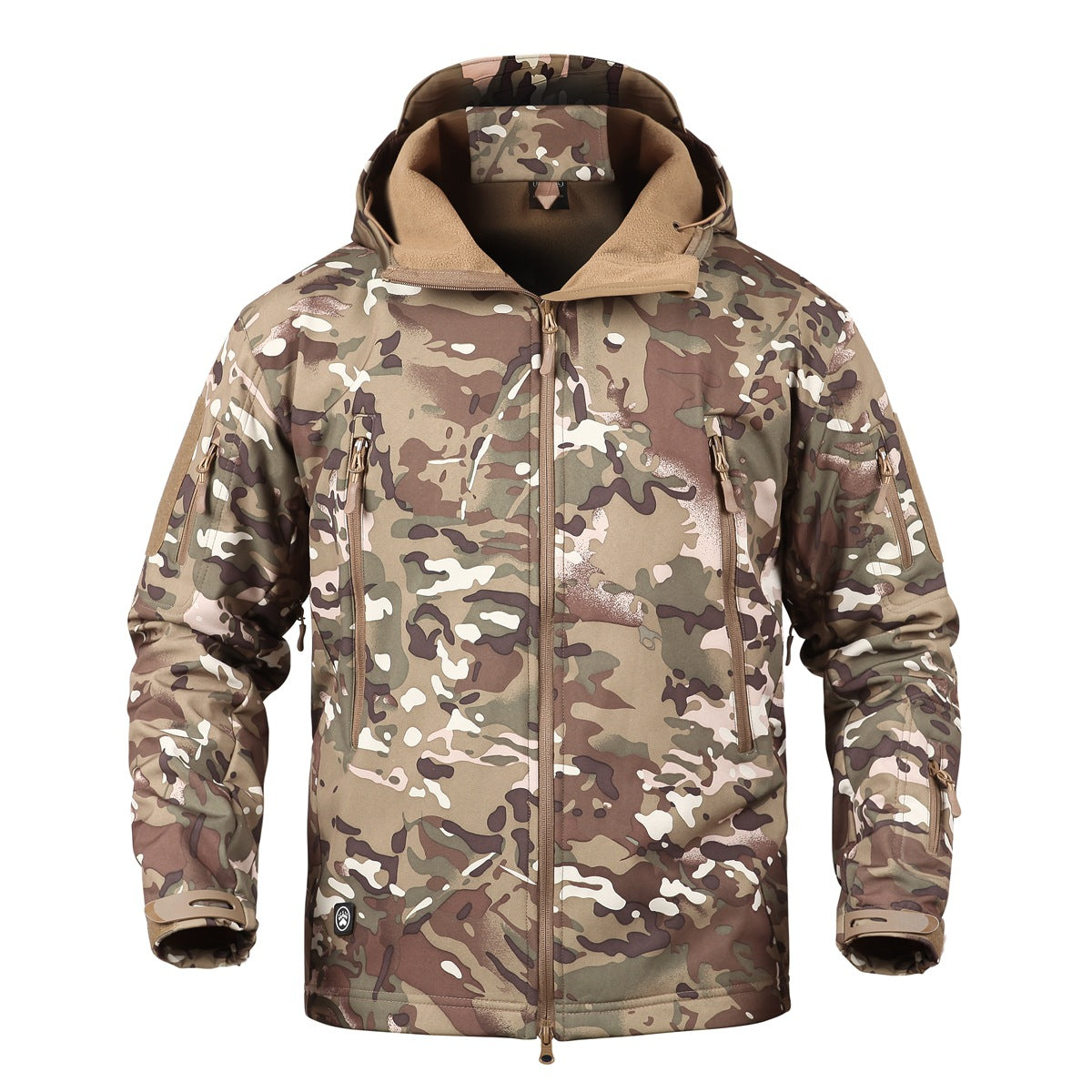 Autumn Bone Frog Sharkskin Softshell Outdoor Jacket