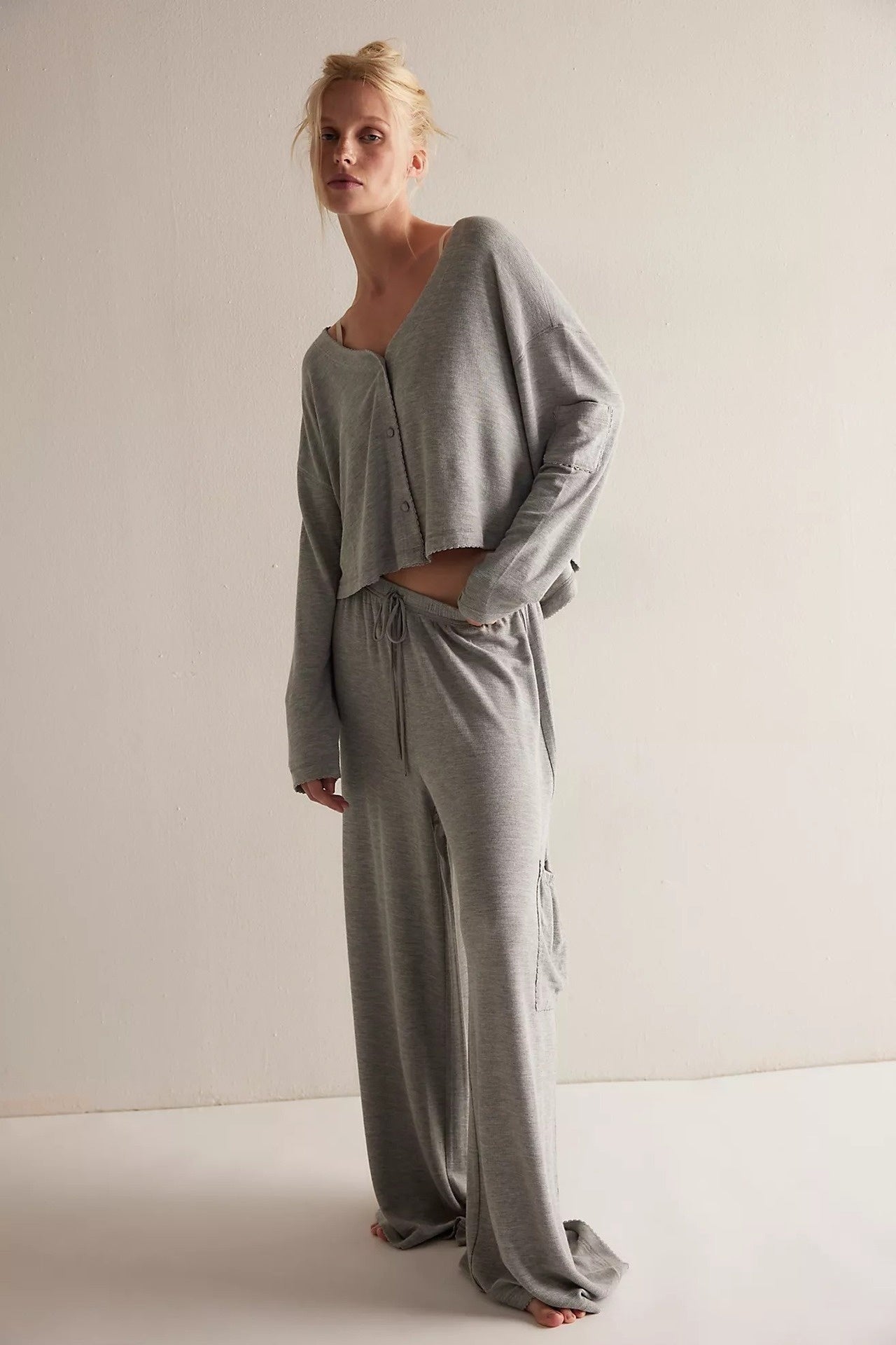 Womens Two-Piece Set Casual Elegant And Chic In European And American Styles