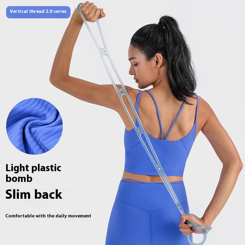 Sexy V-neck Sports Vest Women's Workout Yoga Vest Top