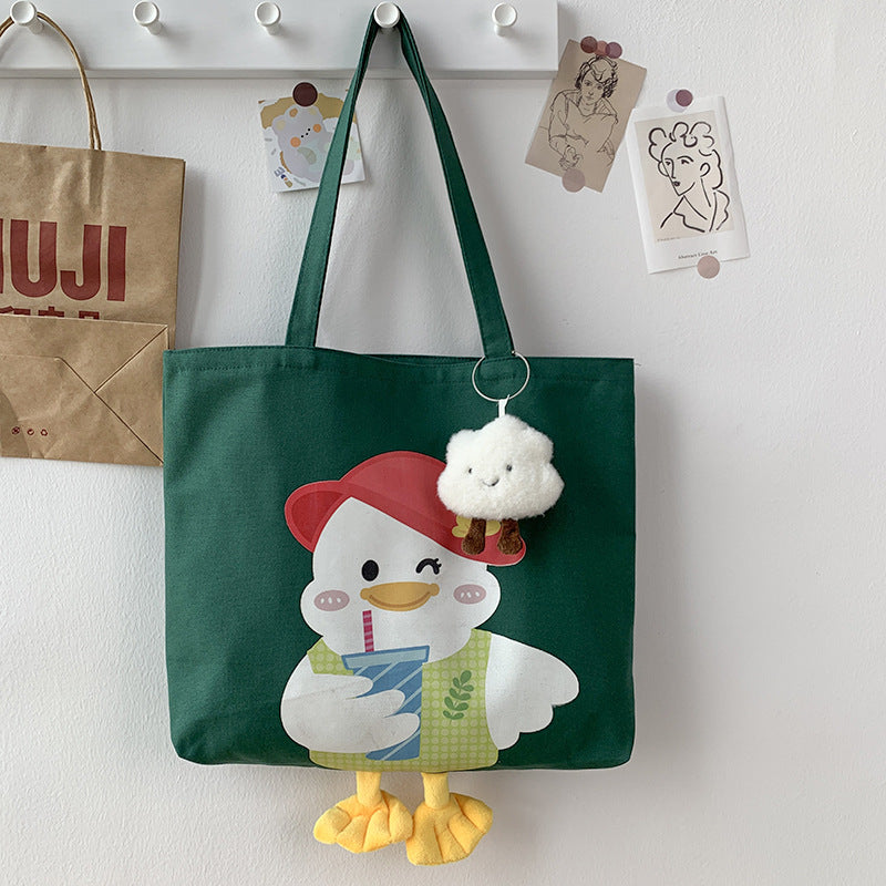 Han Feng Ins Cute Handbag Large Capacity