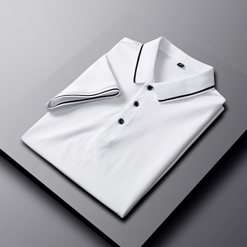 Men's Cotton Short-sleeved Casual Top