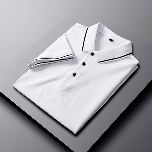 Men's Cotton Short-sleeved Casual Top