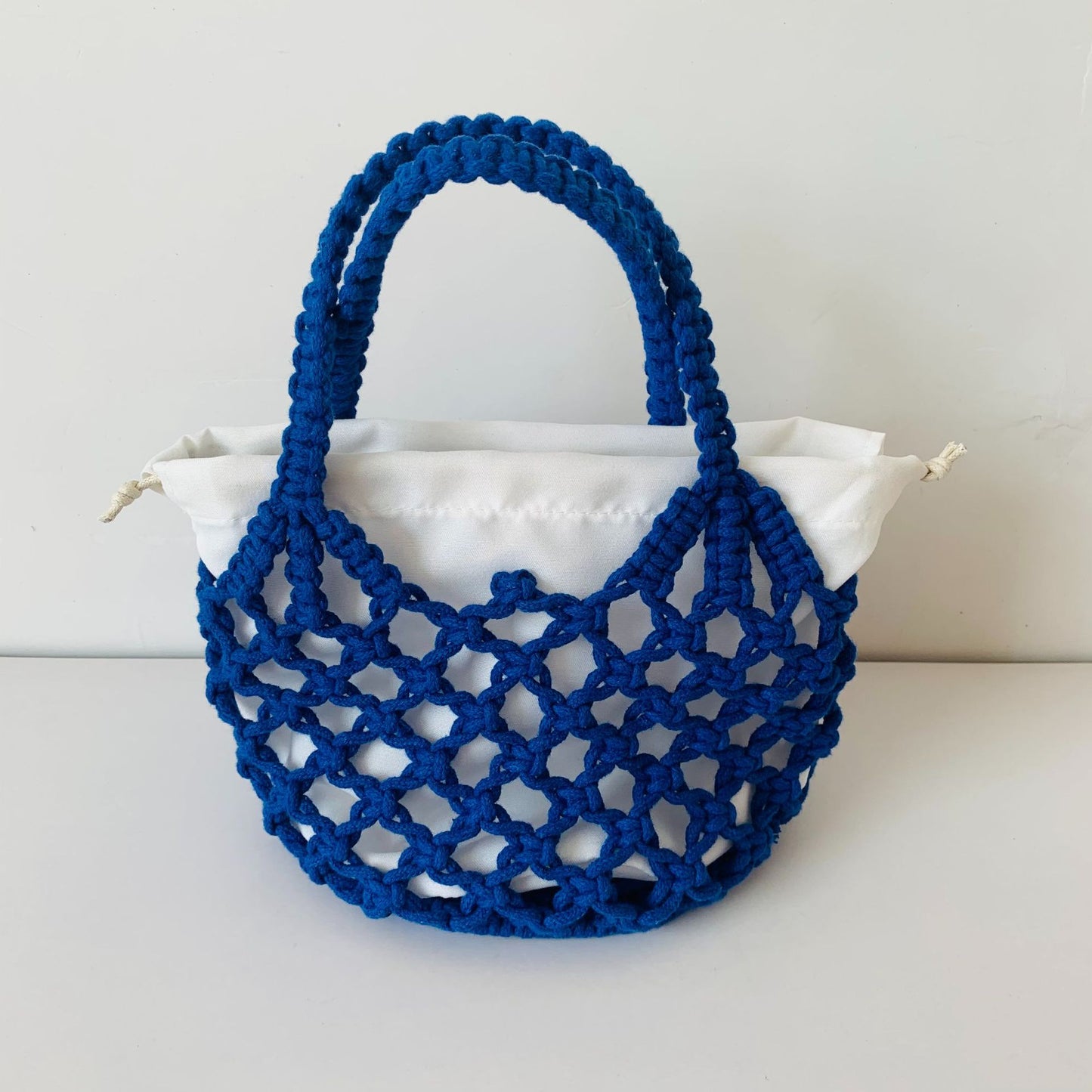 Weaving Hollow Women's Mori Style Portable Beach Bag