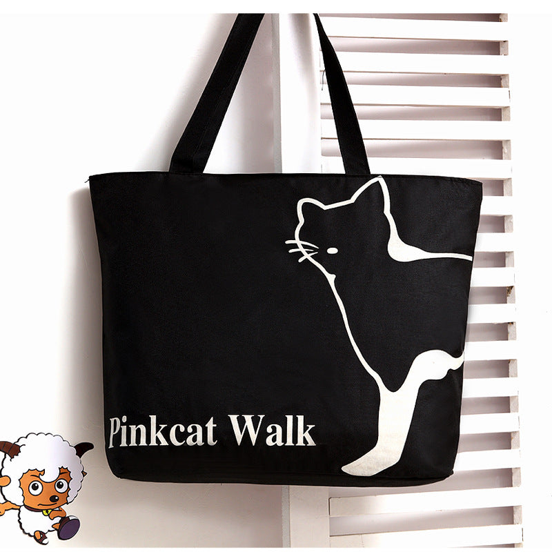 Creative Korean Version Of The Single Shoulder Handheld Shopping Bag