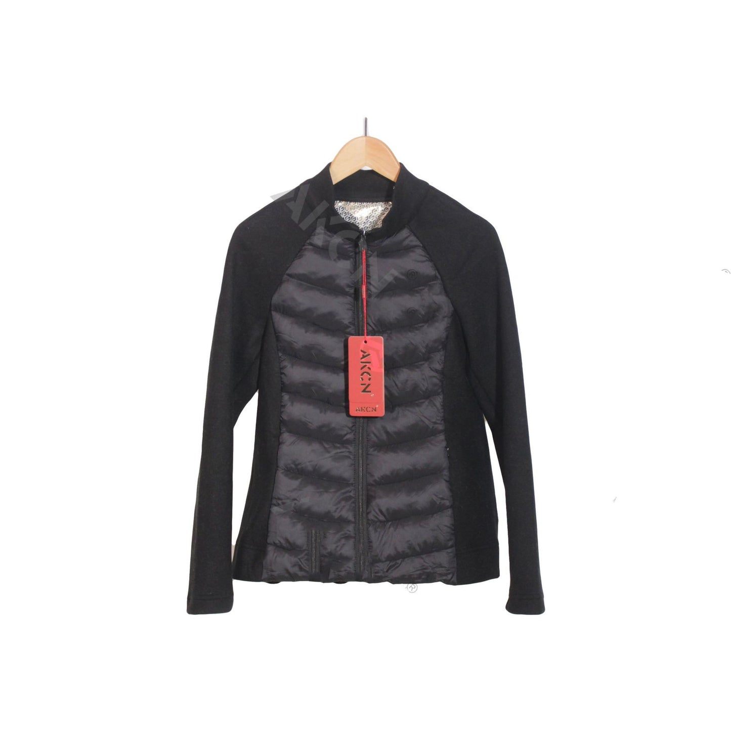 Plus Size Open Button Lightweight Down Coat