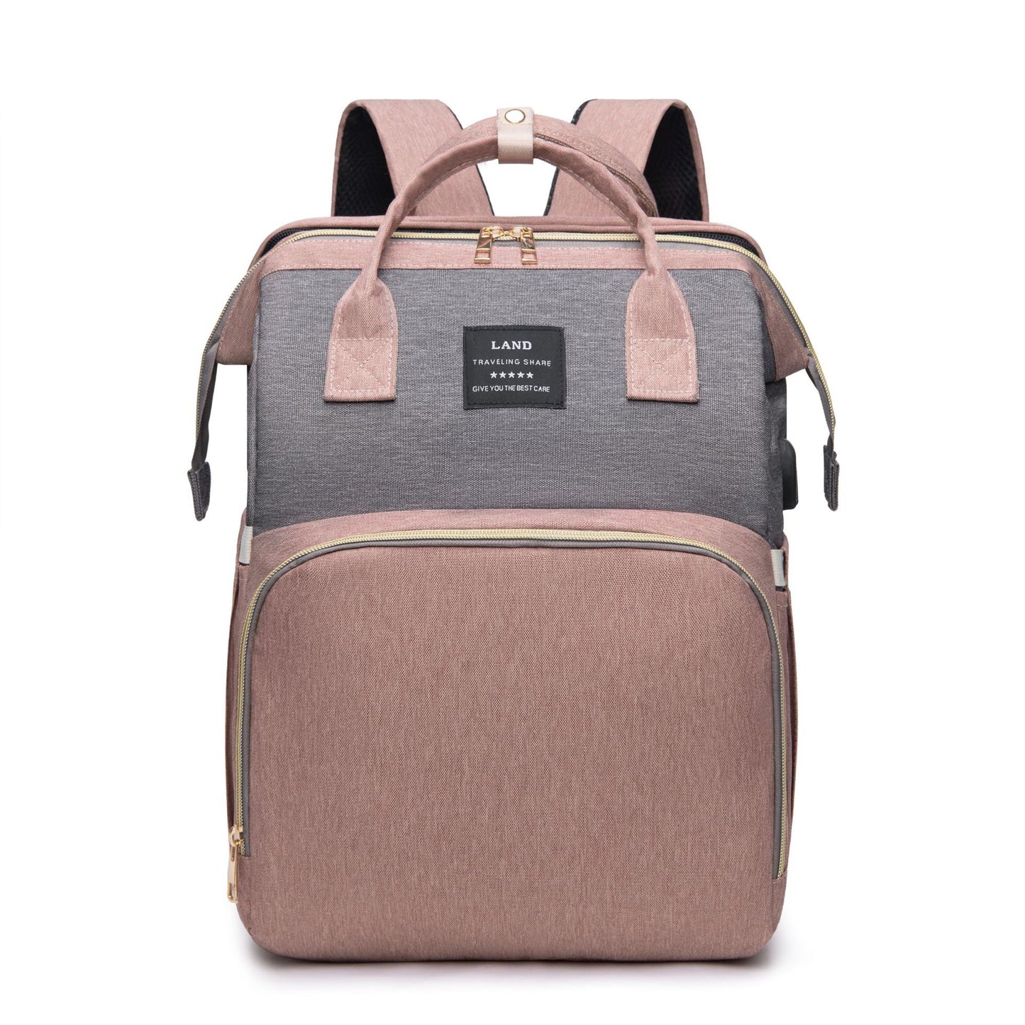 Multifunctional Folding Crib Large Capacity Backpack