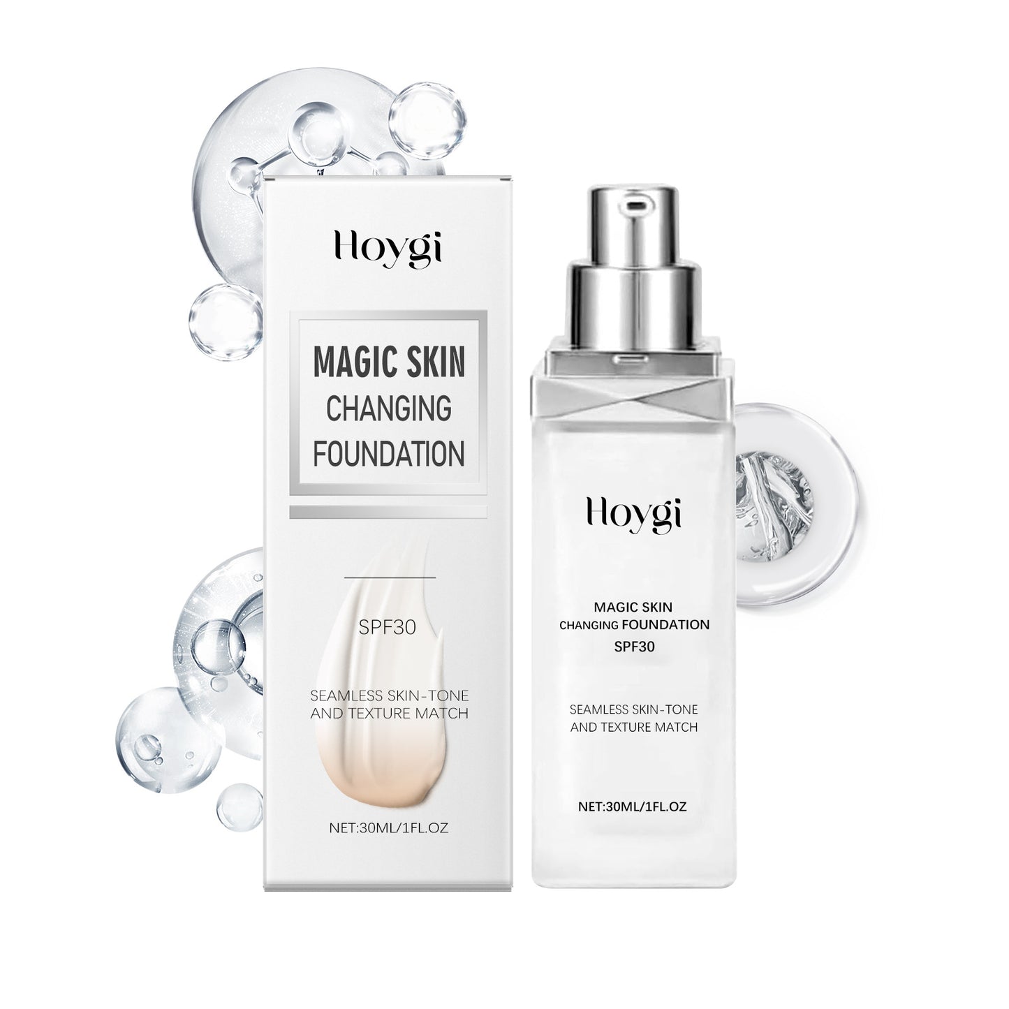 Temperature Change Longwear Foundation Light And Thin