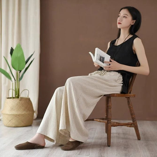 Women's Artistic Retro Loose All-matching Casual Pants
