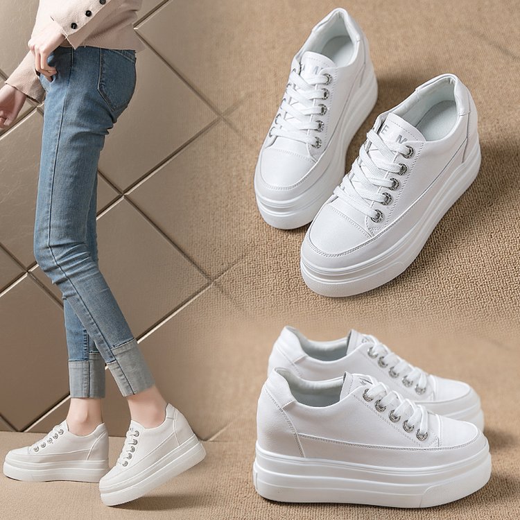 Lace-up Platform Platform High-rise Sneakers