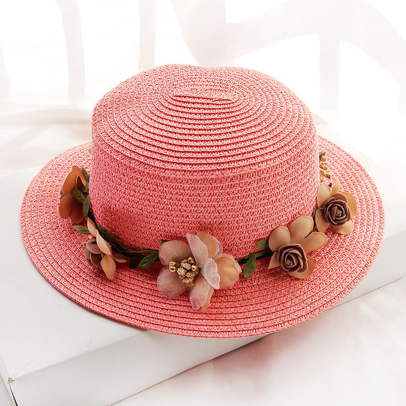 Women's Sun Garland Beach Outdoor Top Hat Sun Protection