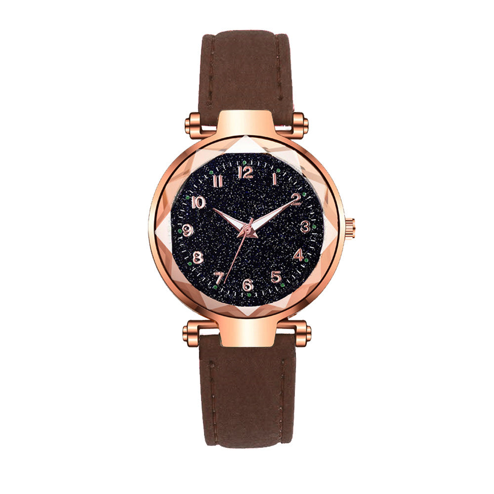 Fashion Starry Sky Trend Casual Student Watch