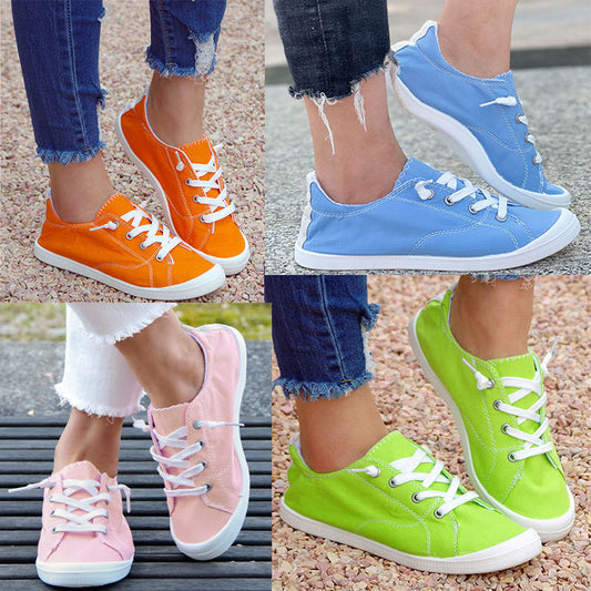 Canvas Shoes Casual Plus Size