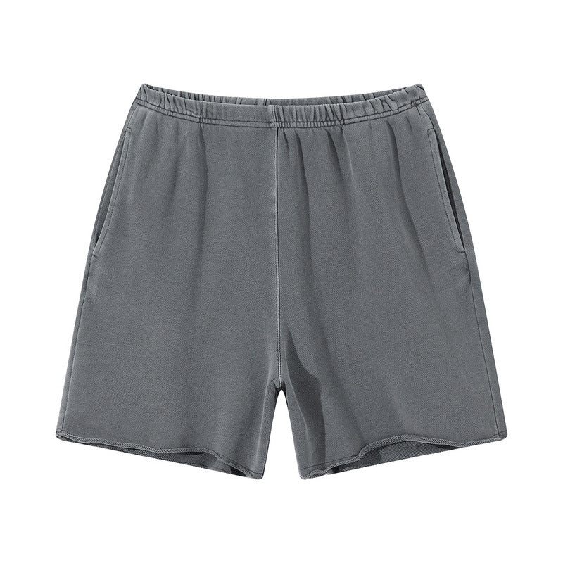 Ladies Fashion Shorts Vintage Washed Distressed
