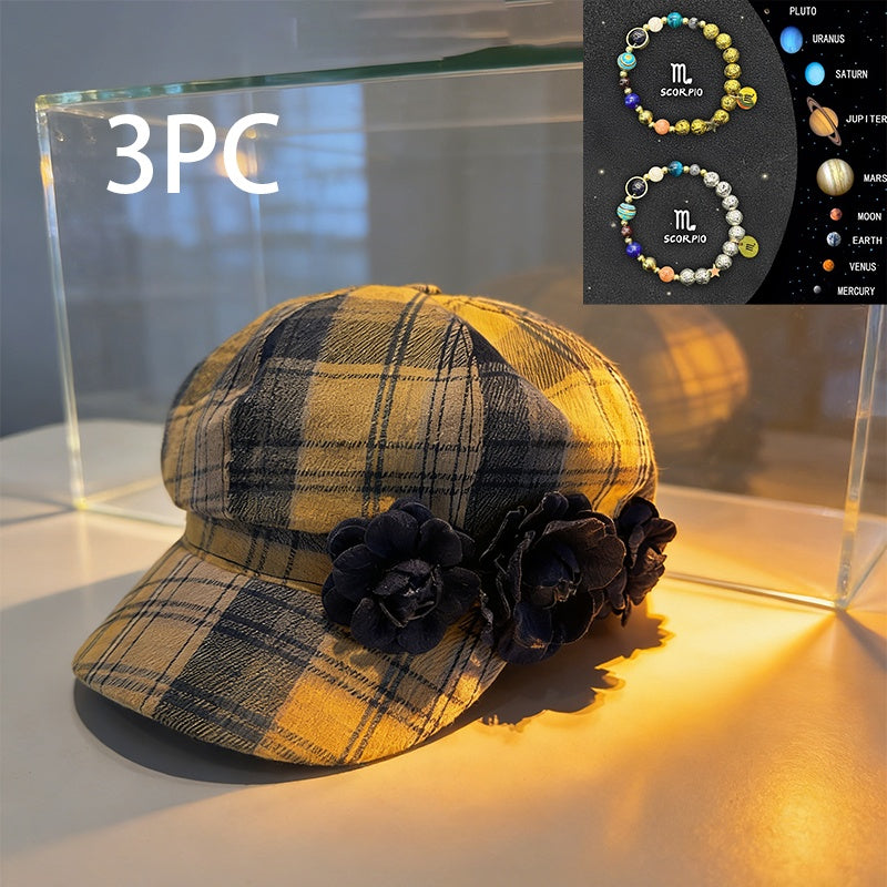 British-style Casual Painter Hat That Is Versatile And Can Show Off Your Face