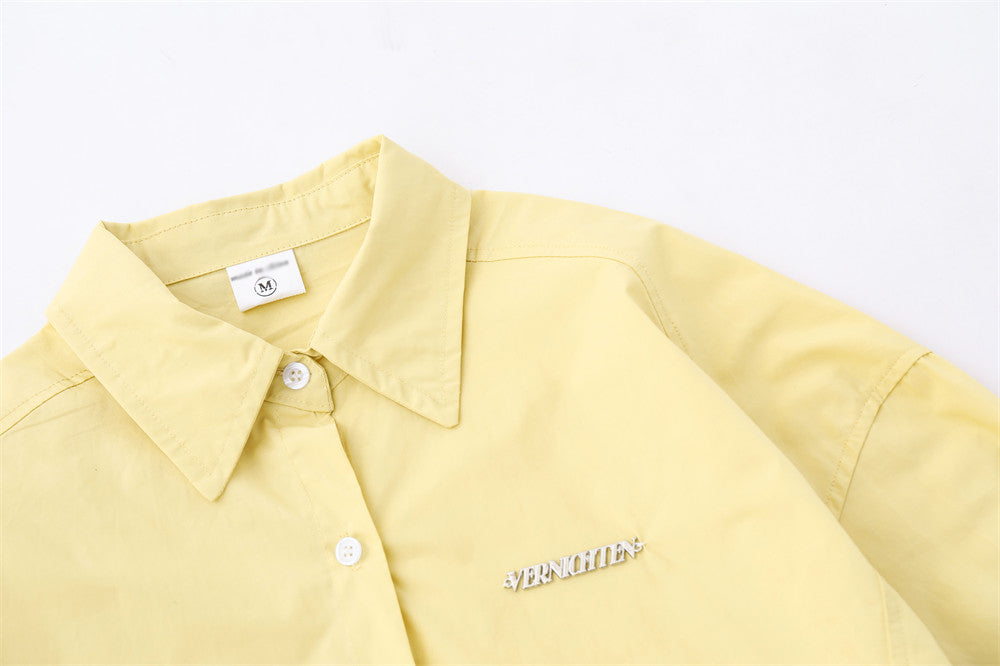 Japanese Style All-matching Casual Long Sleeve Shirt Autumn