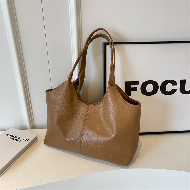 Women's Autumn Versatile Fashion Retro Shoulder Bag Texture