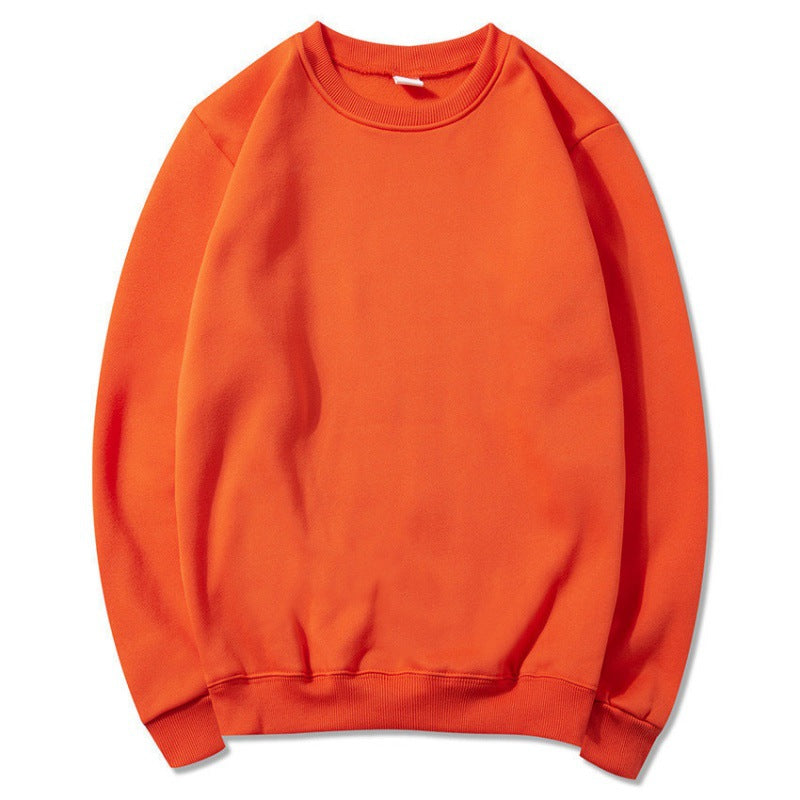 Mænds afslappede sweatshirt med rund hals