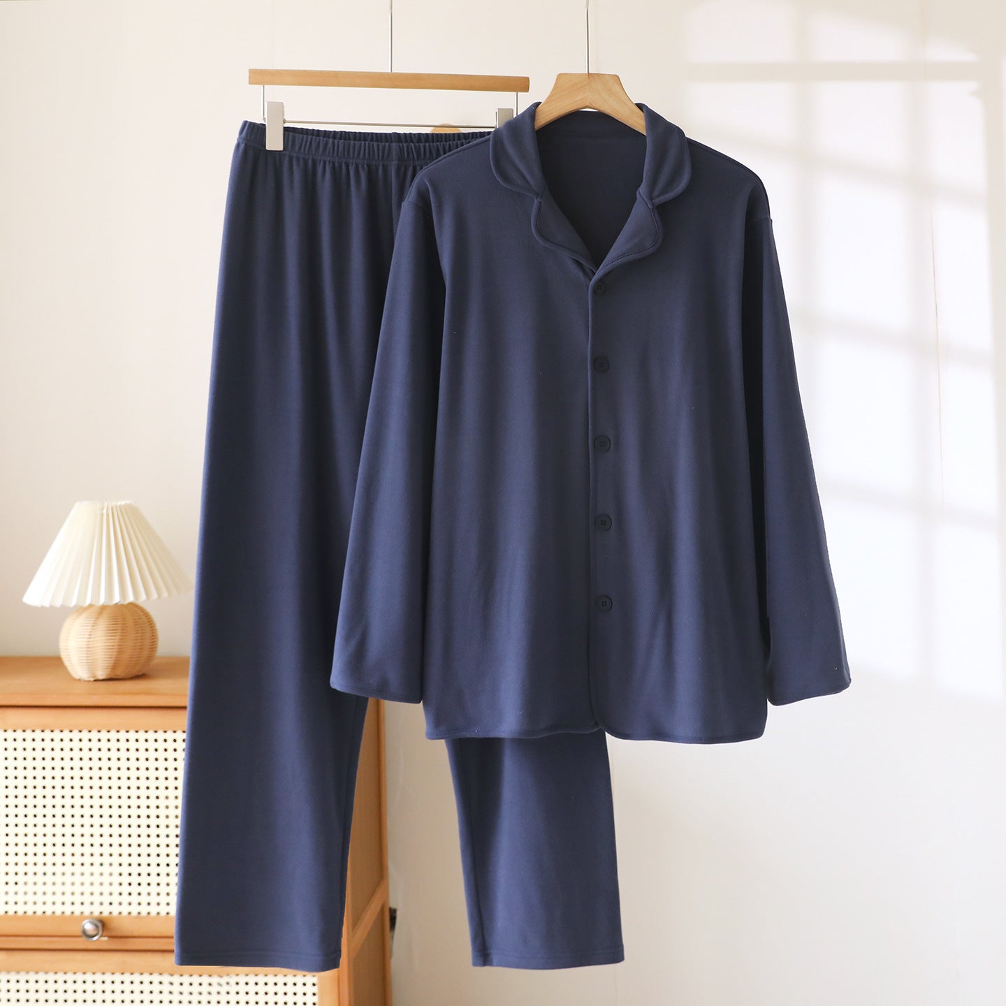 High-grade Thick Loose Long Sleeves Trousers Homewear