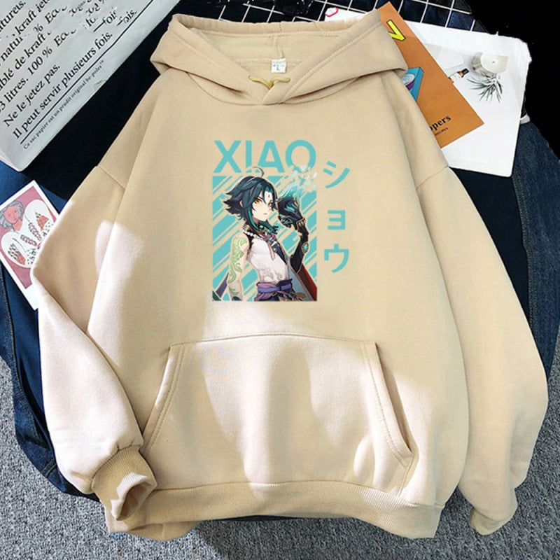 Couple Fleece Hooded Pullover Sweater