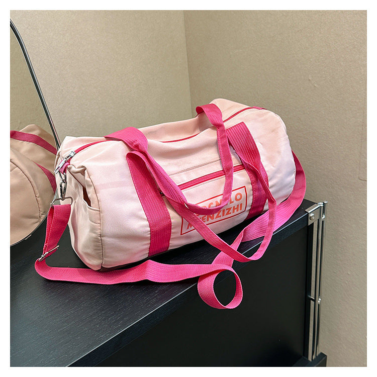 Korean Style Sports Gym Short-distance Leisure Travel Bag Girls Crossbody Shoulder