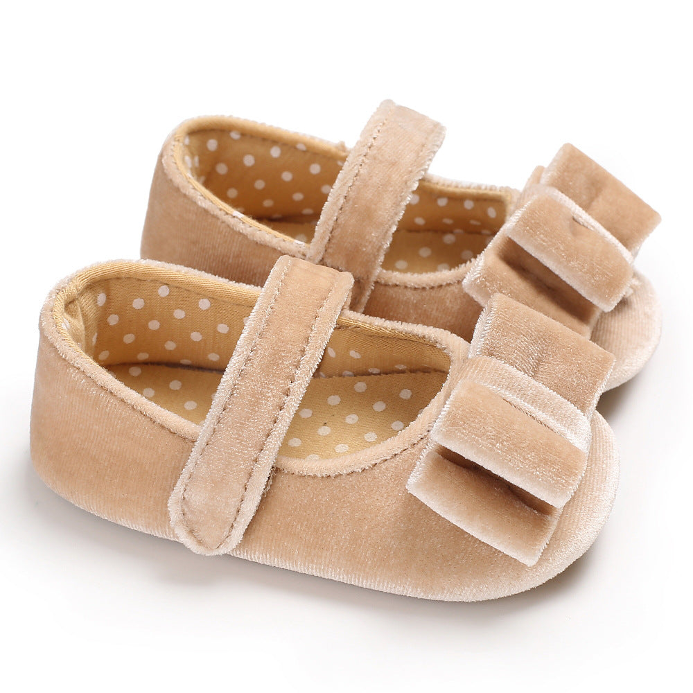 Baby Rubber Sole Princess Toddler Shoes