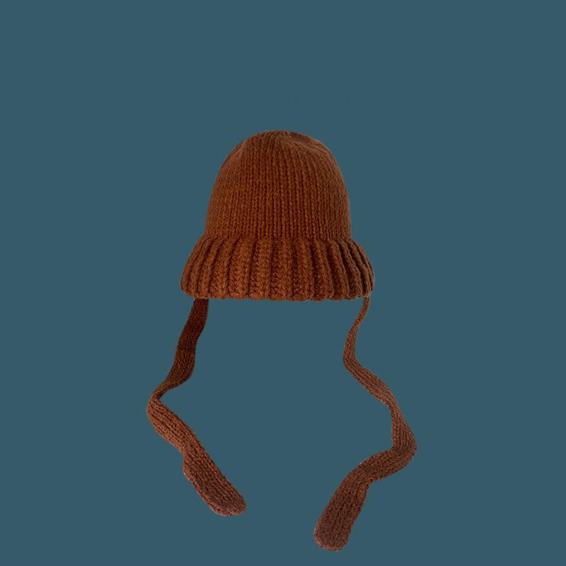 Women's Fashion Korean Style Trendy Warm Knitted Hat