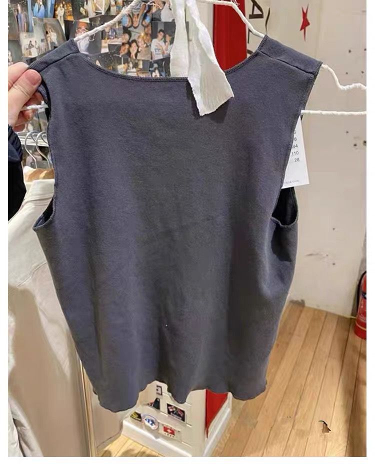 American Rock Band Printed T-shirt Vest