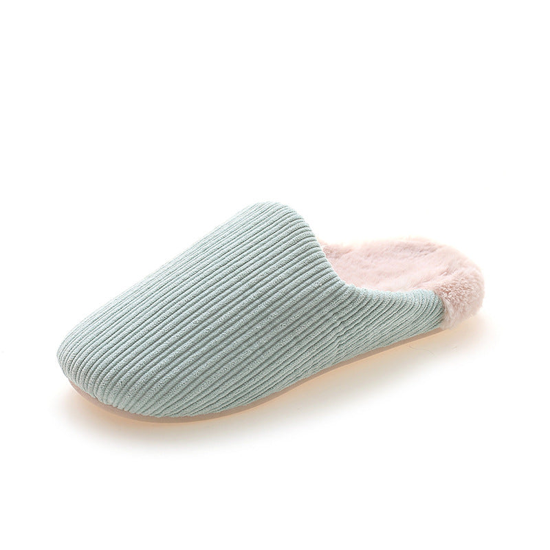 Home Baotou Couple Household Cotton Slippers