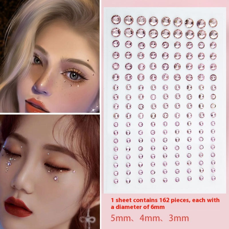 Comes With Sticky Pearl Stick-on Crystals Transparent Photo Shoot
