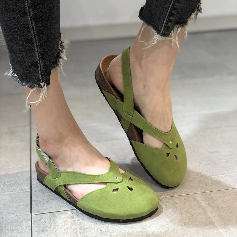 Baotou Sandals Women's New Style Flat Shoes
