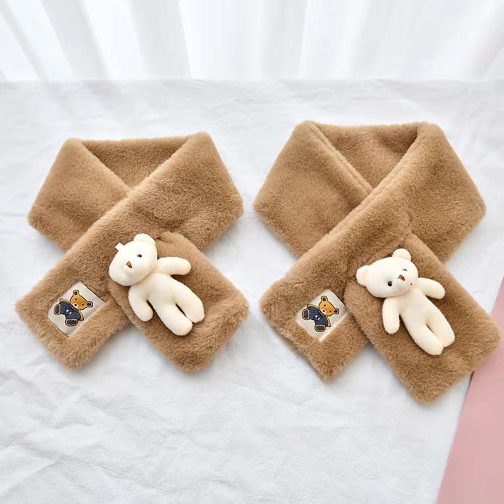 Versatile Cartoon Solid-Color Scarf For Women