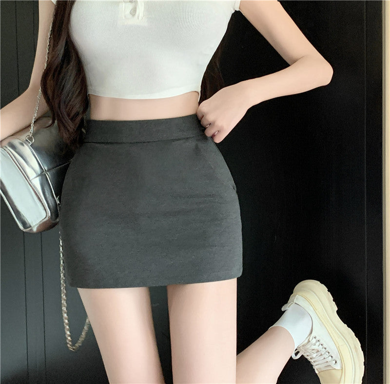 Women's Simple Elegant Bodycon Hip Skirt