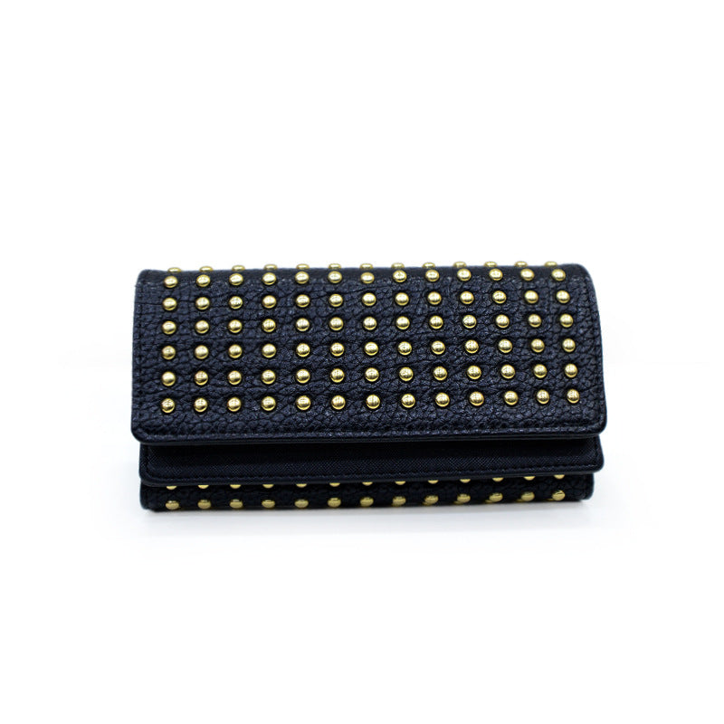 Women's Long Tri-fold Wallet Large-capacity Handbag