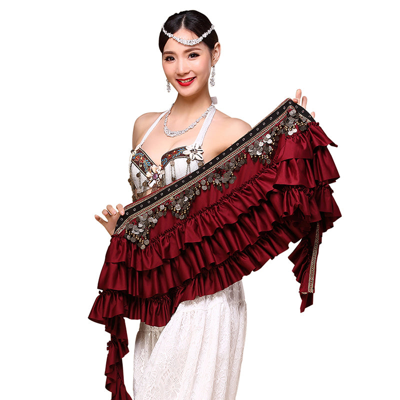 Belly Dance Waist Chain Retro Copper Coin Hip Towel Loud And Long
