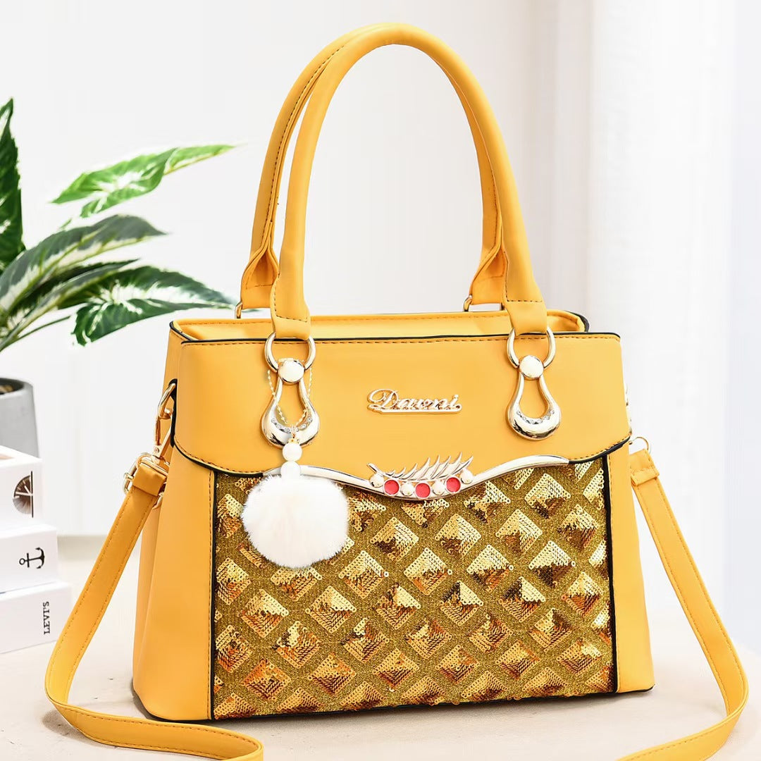 The New Fashion Female Bag Korean Style Diagonal Shoulder Handbag