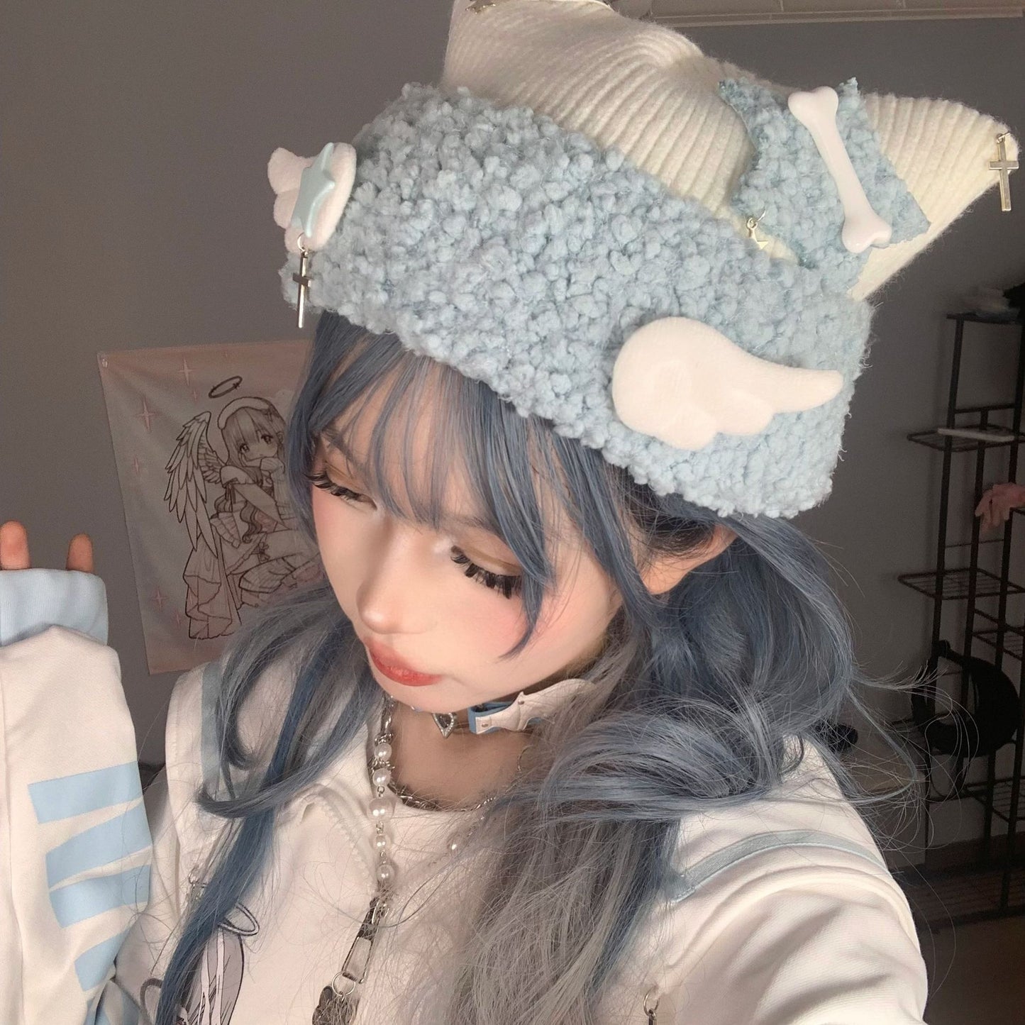 Women's Fashion All-match Cat Ear Hat