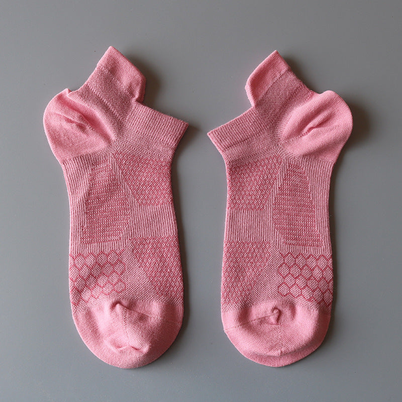 pin200-  Reinforced Cycling Socks Anti-friction Handle Compression Stockings