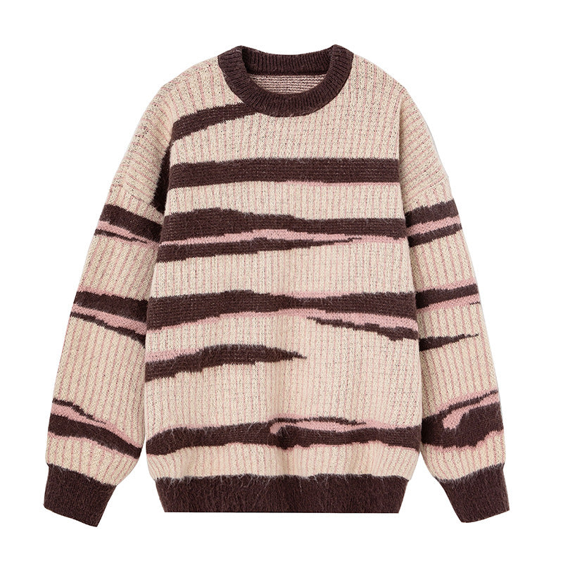 Men's Autumn And Winter New Japanese-style Retro Artificial Deer Plush Sweater