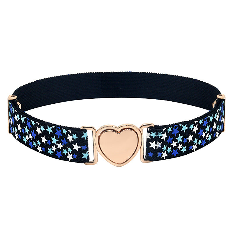 Decoration Down Jacket Belt Elastic