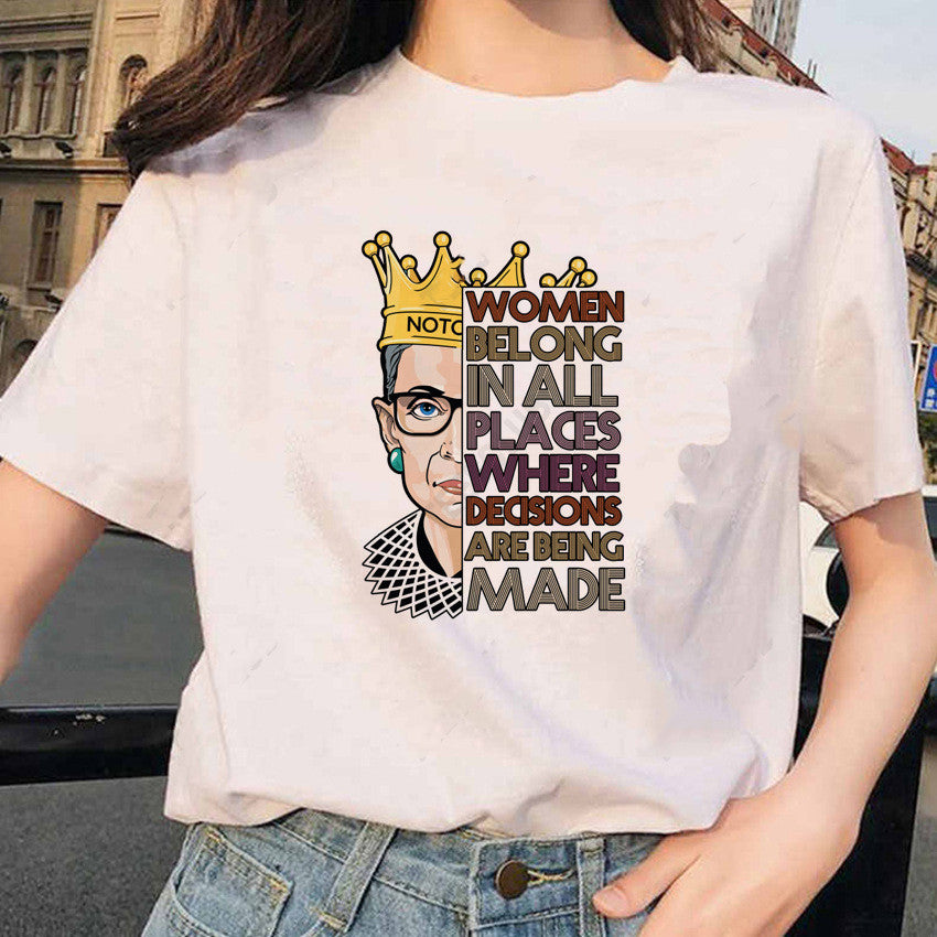 Women's Creative Print Modal Short Sleeve