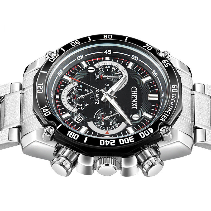 Men's Multifunctional Steel Band Creative Fashion Sports Watch