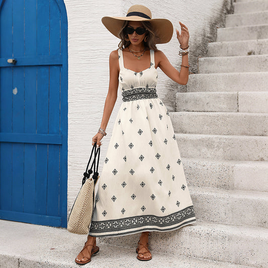 Summer Resort Style Slip Dress