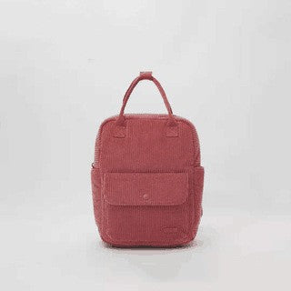 Children's Backpack Corduroy Portable Abrasion Resistant