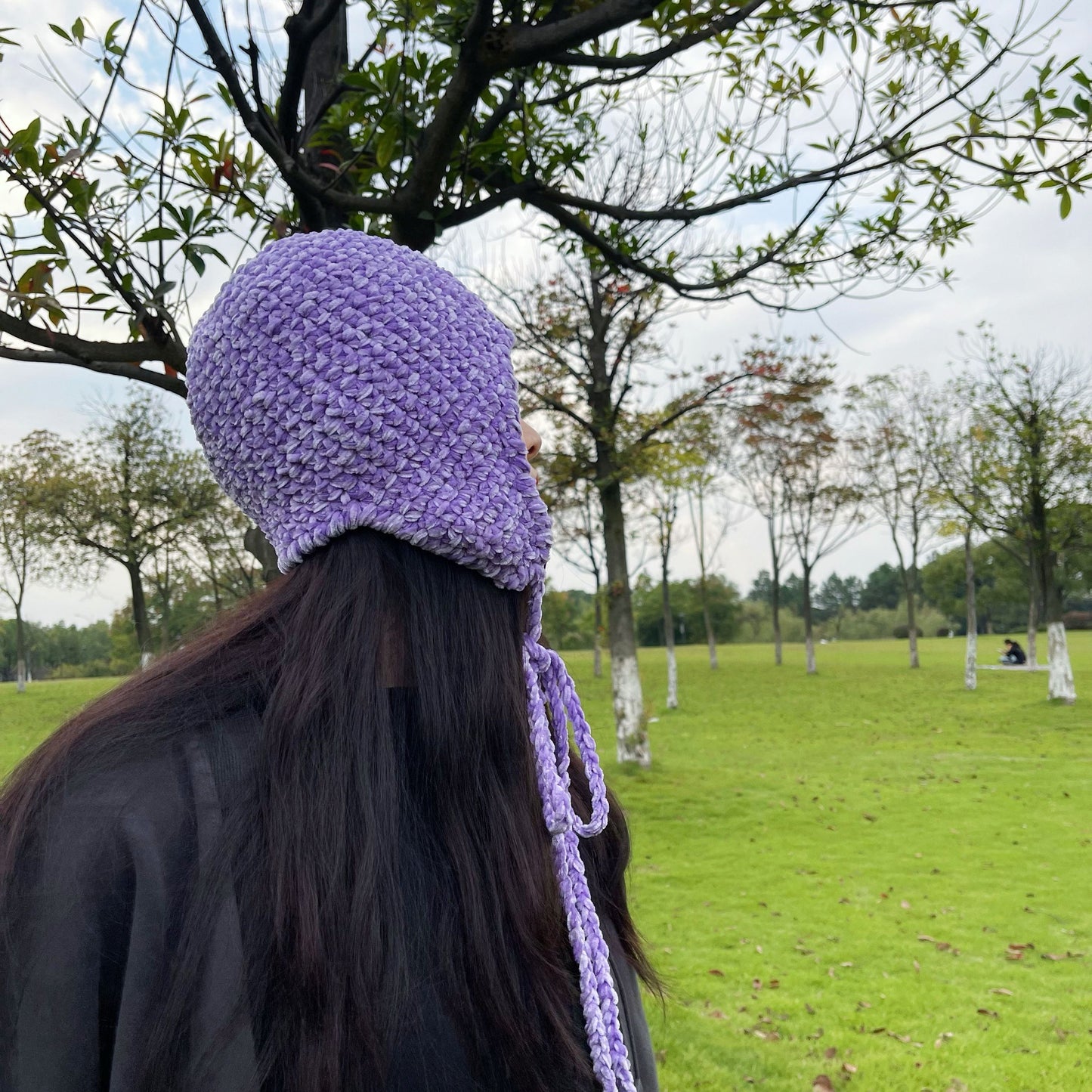 Women's Autumn Winter Ear Protection Warm Chenille Hat
