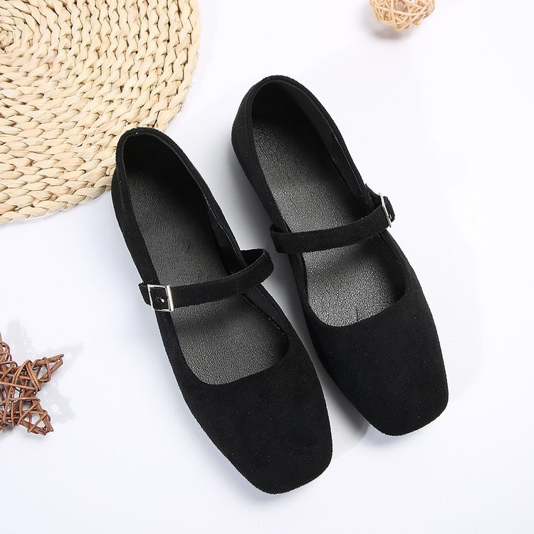 Low Heel Low-cut Women's Embroidered Shoes