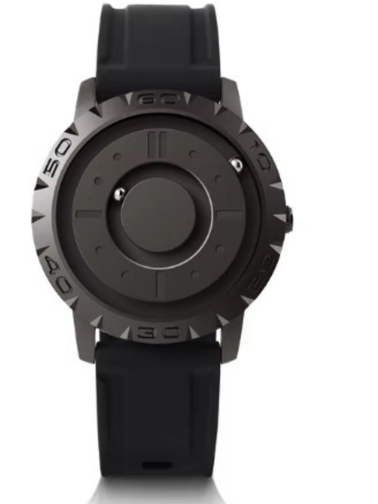 Creative Watch Tide Black Technology Cool Concept Frameless Design Watch