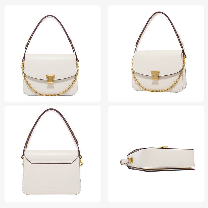 Enkeltskuldret Crossbody Lille Firkantet Taske