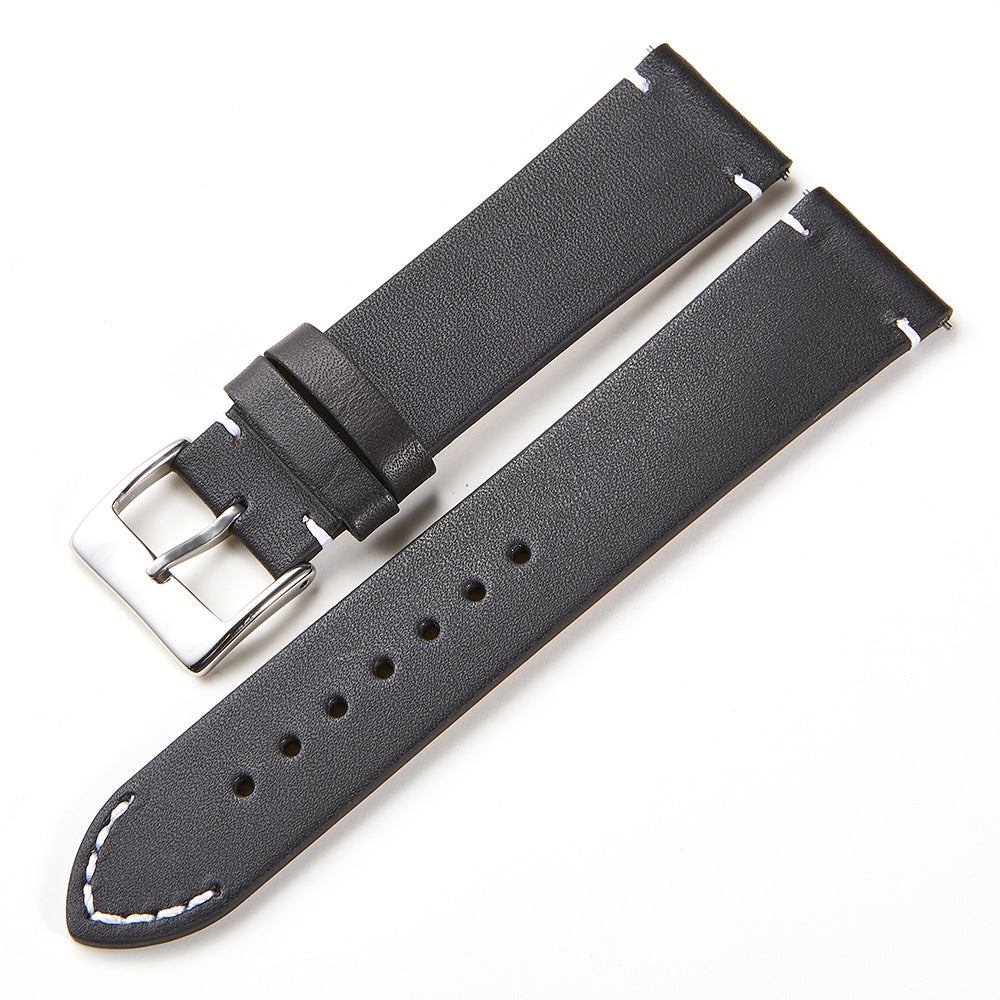 Leather Strap Cowhide Head Layer Soft Frosted Bottom Ultra-thin