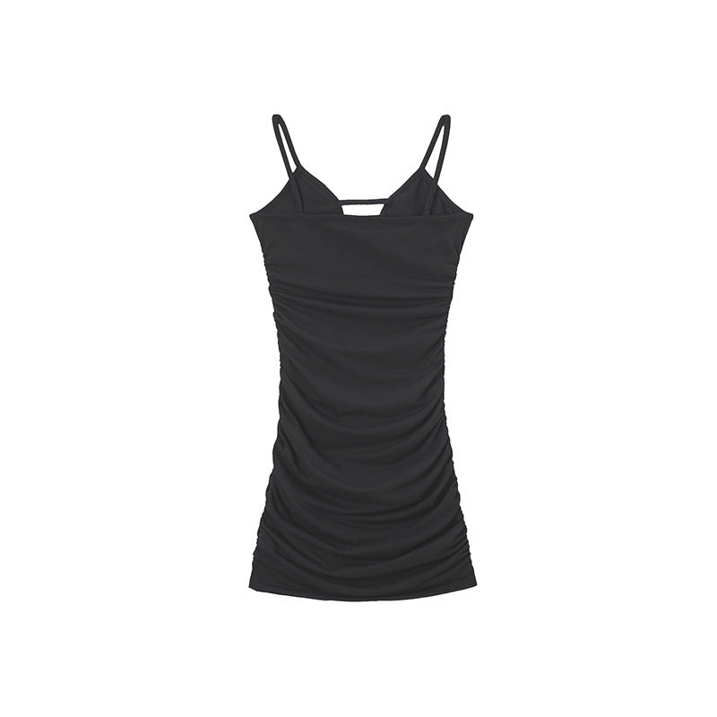 Hollow-out Body-hugging Knit Slip Dress Thats Easy To Style